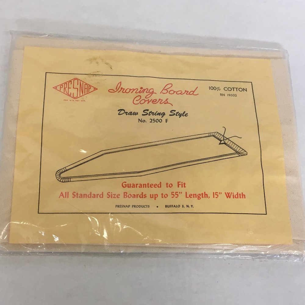 VTG iron board cover 100% cotton in original pack